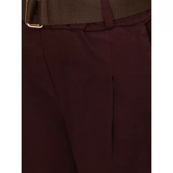  Ženske hlače DSTREET UY3186 BORDO 