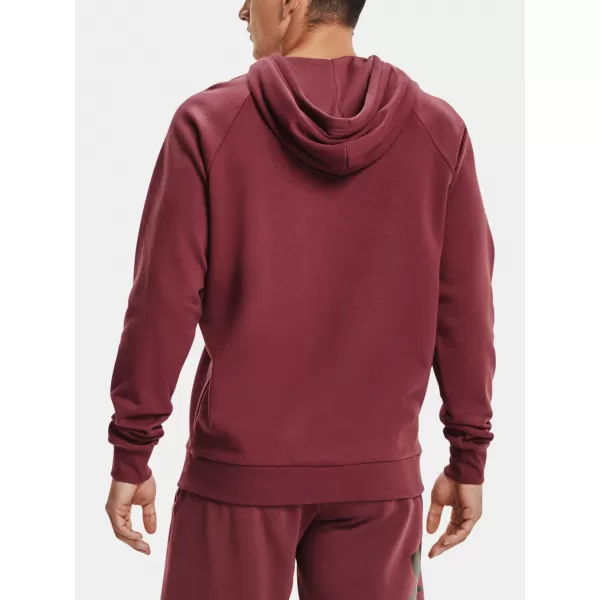  Moški pulover UNDER ARMOUR RIVAL FLEECE BIG LOGO HD 1357093-652 RDEČA 
