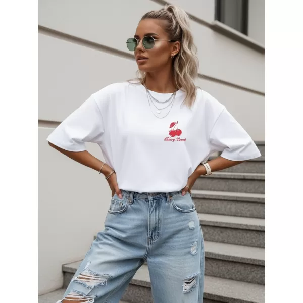  Ženska majica s kratkimi rokavi DSTREET NX9507RY-WH-O BELA 
