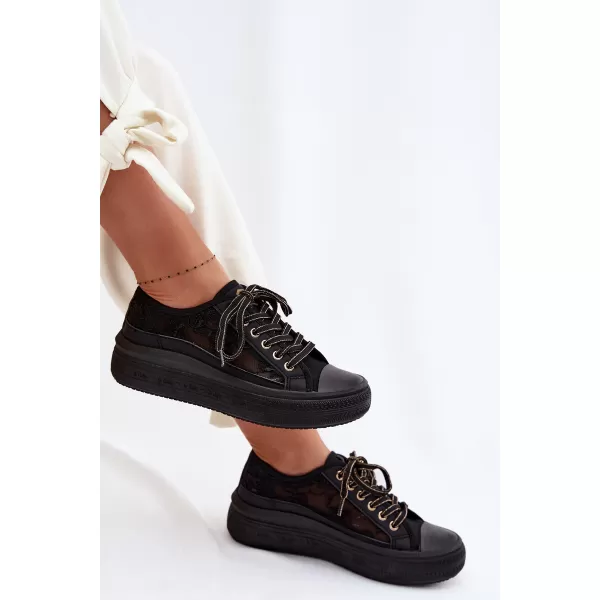  Ženske superge LEE COOPER LCW-26-44-4479 ČRNA 