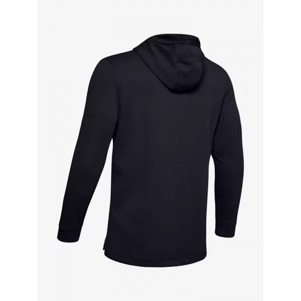  Moški pulover UNDER ARMOUR SPORTSTYLE TERRY LOGO HOODIE 1348520-001 ČRNA 