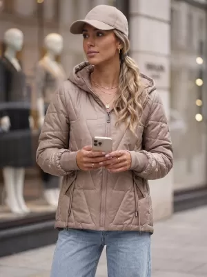 Ženska jakna DSTREET TY5783 BEŽ