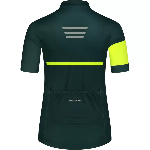  Ženski kolesarski dres NORDBLANC ENTHUSIAST NBSLF8084 ZELENA 