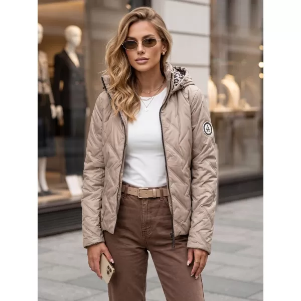  Ženska jakna DSTREET TY5774 KARAMELA 