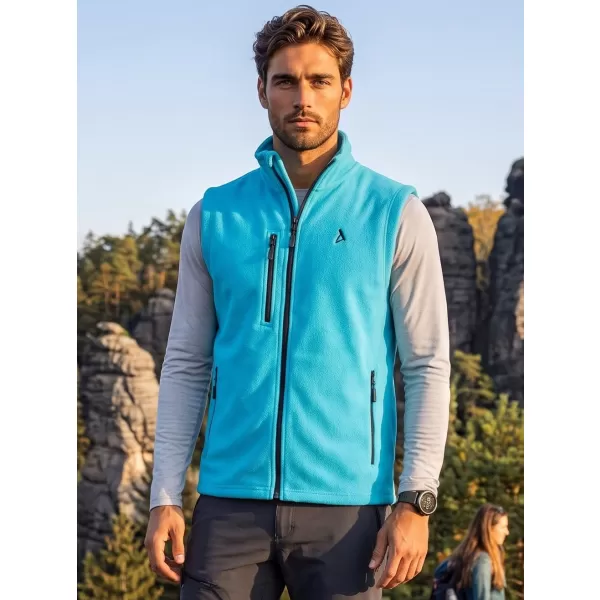 Moški brezrokavnik iz flisa ALTISPORT ALM002525 TURKIZNA 