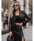 Ženska jakna DSTREET TY5856 ČRNA