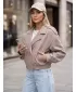 Ženski plašč DSTREET TY6025 BEŽ