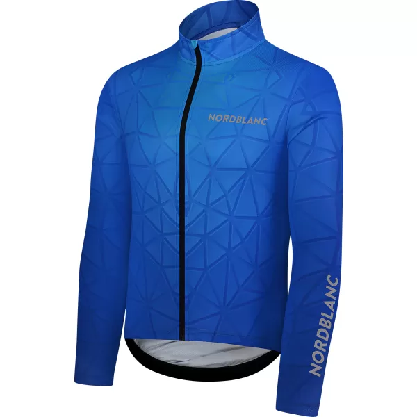  Moški kolesarski dres NORDBLANC RIDEPRO NBSMF8102 MODRA 