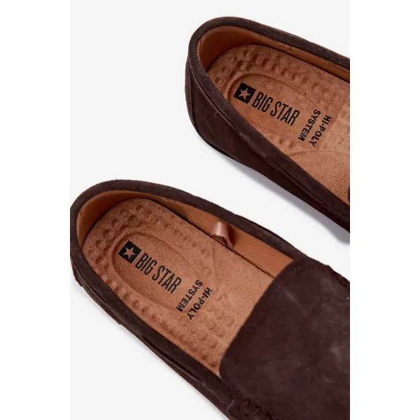  Moški mokasini BIG STAR SHOES TT174202 RJAVA/BEŽ 