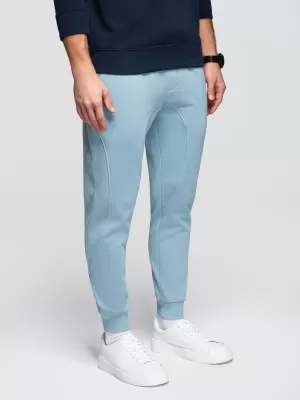 Moške trenirke OMBRE OM-PABS-0305 MODRA