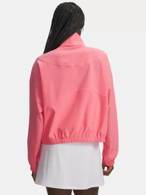 Ženska jakna UNDER ARMOUR RIVAL WOVEN JACKET 1389631-600 ROZA