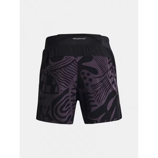  Moške kratke hlače UNDER ARMOUR WE RUN IN PEACE SHORT 1377048-001 ČRNA 