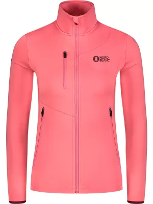 Ženski powerfleece pulover NORDBLANC CRISP NBSFL8338 ROZA