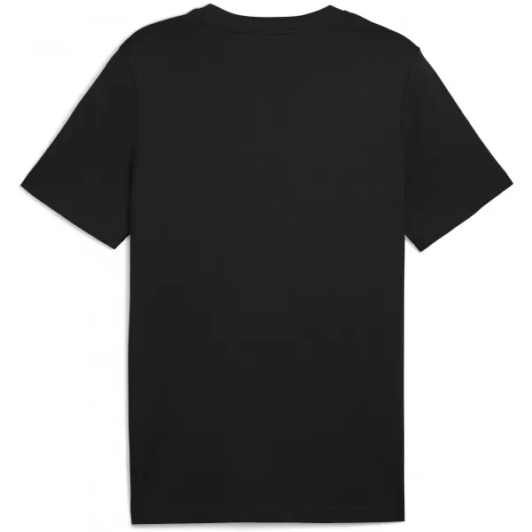  Moška majica s kratkimi rokavi PUMA GRAPHICS 2 COLOR SMALL NO. 1 LOGO TEE 68471701 ČRNA PUMA 