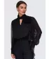 Ženska bluza OMBRE OW-TS-E0085 ČRNA