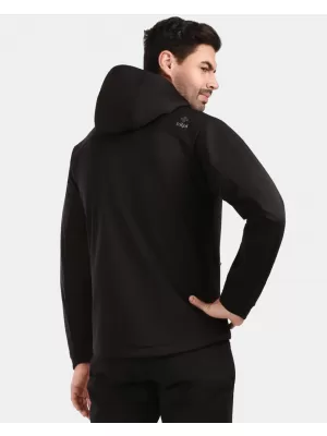 Moška softshell jakna KILPI ONTAVIO-M 1M0112KI ČRNA
