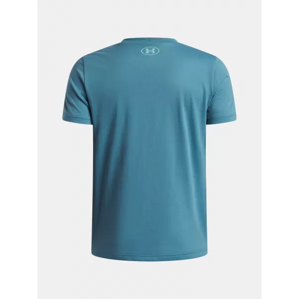  Fantovska majica s kratkimi rokavi UNDER ARMOUR UA B BOXED SPORTS UPDATE SS 1388672-466 MODRA 