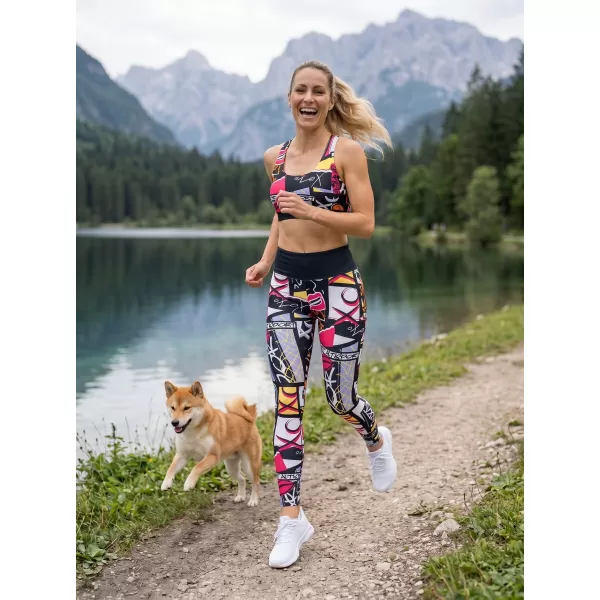  Ženske vrhunske dolge funkcionalne pajkice (nove velikosti) ALTISPORT VOJ/ALW041LEG05 ČRNA 