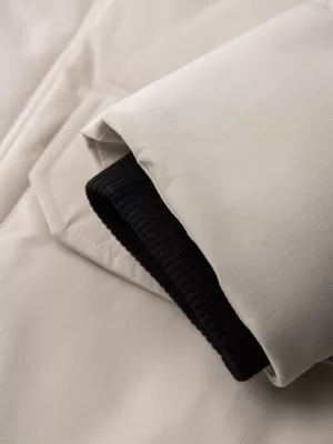 Moška parka OMBRE OM-JALJ-0310 KREMA