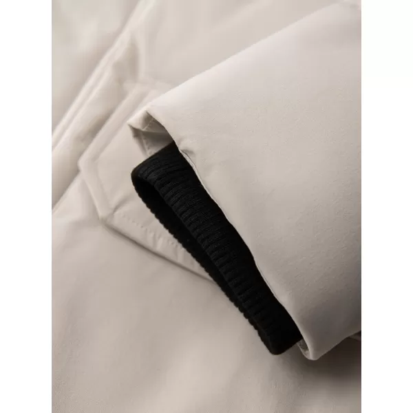  Moška parka OMBRE OM-JALJ-0310 KREMA 