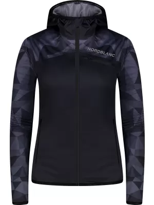 Ženska softshell jakna NORDBLANC UPLAND NBSSL8322 ČRNA