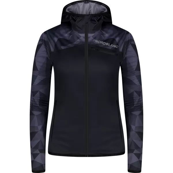  Ženska softshell jakna NORDBLANC UPLAND NBSSL8322 ČRNA 