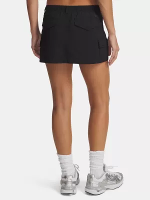 Ženske kratke hlače UNDER ARMOUR UNSTOPPABLE UTILITY SKIRT 6009725-008 ČRNA