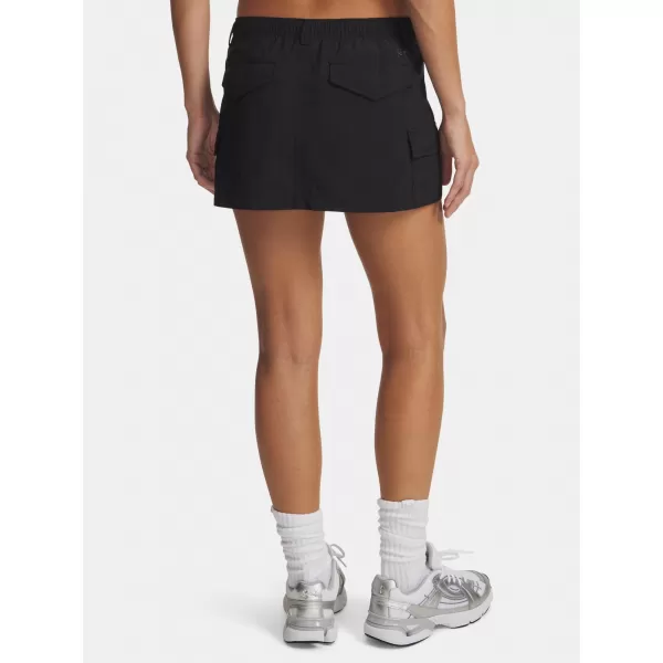  Ženske kratke hlače UNDER ARMOUR UNSTOPPABLE UTILITY SKIRT 6009725-008 ČRNA 