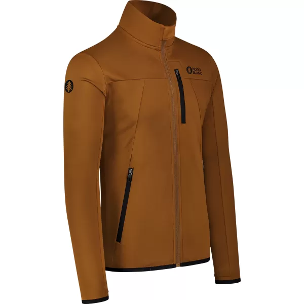  Moški powerfleece pulover NORDBLANC MORASS NBSFM8335 RJAVA 