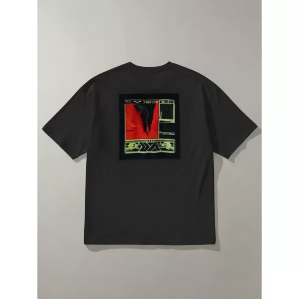  Moška majica s kratkimi rokavi DSTREET RX5304 ČRNA 