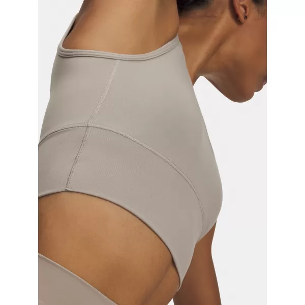  Ženski brezrokavnik UNDER ARMOUR MERIDIAN FITTED CROP TANK 1379153-203 RJAVA 