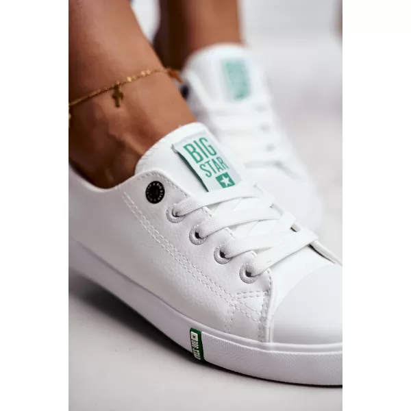  Ženske superge BIG STAR SHOES GG274006 BELA/ZELENA 