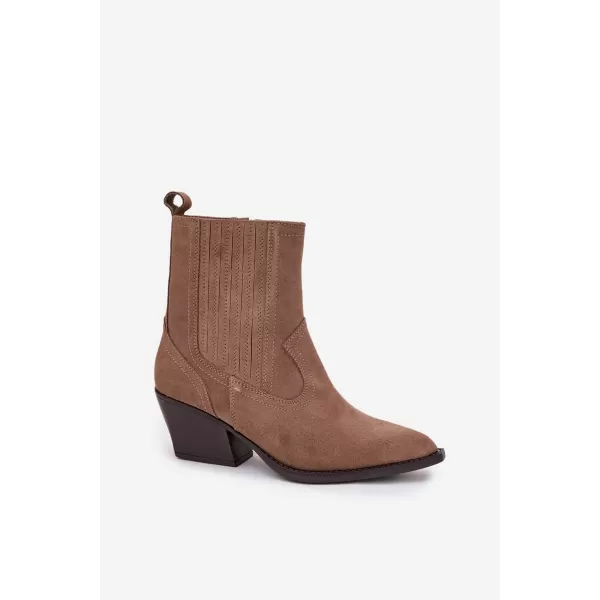  Ženski gležnjarji BOTO NC1339K/6350 KAKI 