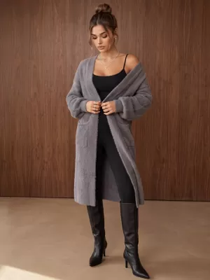 Ženski pulover DSTREET 1 MY2683 TEMNO SIVA