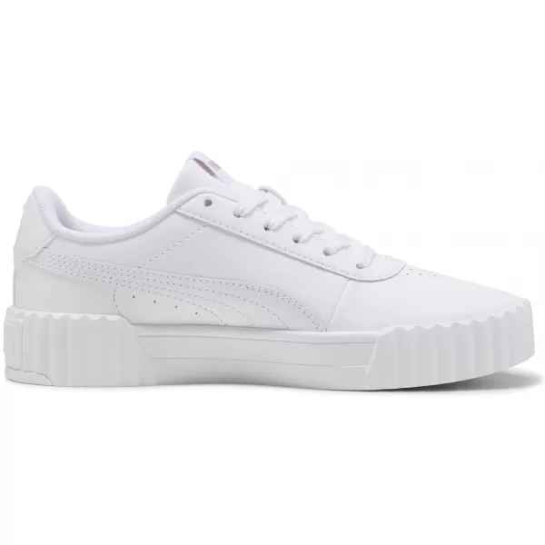  Ženski čevlji PUMA CARINA 3.0 40036501 PUMA BELA/PUMA ZLATA 