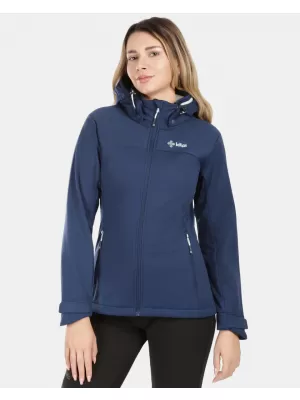 Ženska softshell jakna KILPI ONTAVIA-W 1L0113KI TEMNO MODRA