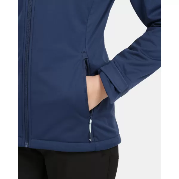  Ženska softshell jakna KILPI ONTAVIA-W 1L0113KI TEMNO MODRA 