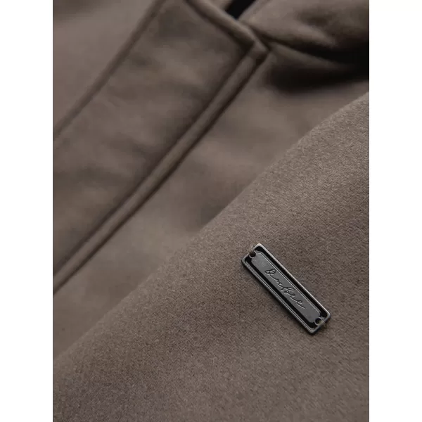  Moška parka OMBRE OM-COWC-0161 PEPELNATO SIVA 