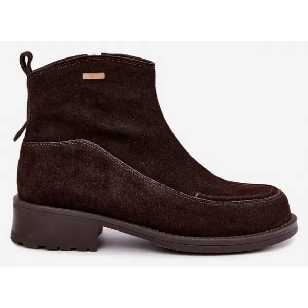 Ženski gležnjarji BIG STAR SHOES UU274602 RJAVE/BEŽ SENCE 