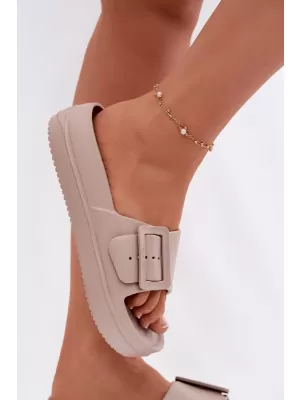 Ženski copati BIG STAR SHOES TT274A079 BEŽ