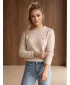 Ženski pulover DSTREET MY2675 BEŽ