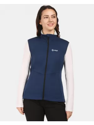 Ženski softshell telovnik KILPI NOIL-W 1L0116KI TEMNO MODRA