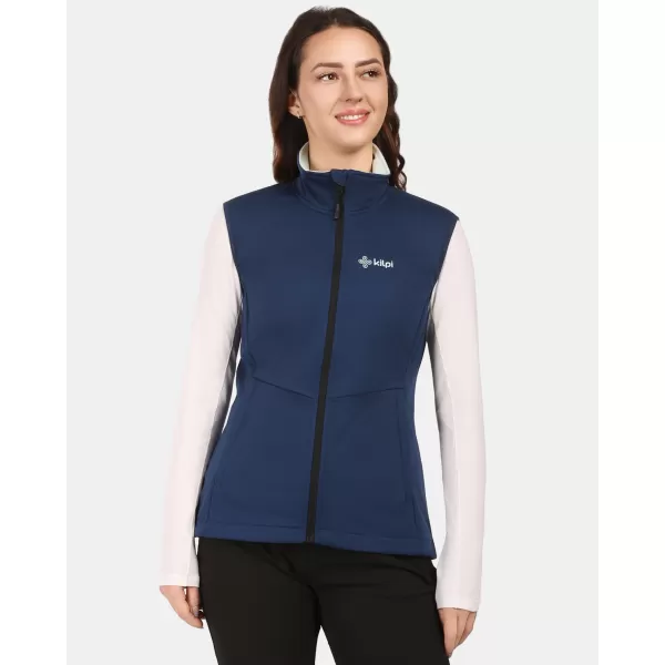  Ženski softshell telovnik KILPI NOIL-W 1L0116KI TEMNO MODRA 