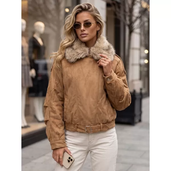  Ženska jakna DSTREET TY5702 KARAMELA 