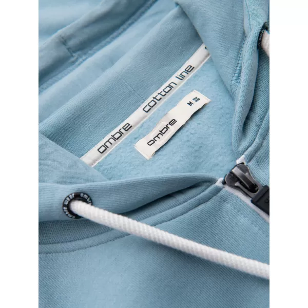  Moški pulover OMBRE OM-SSBZ-0272 MODRA 