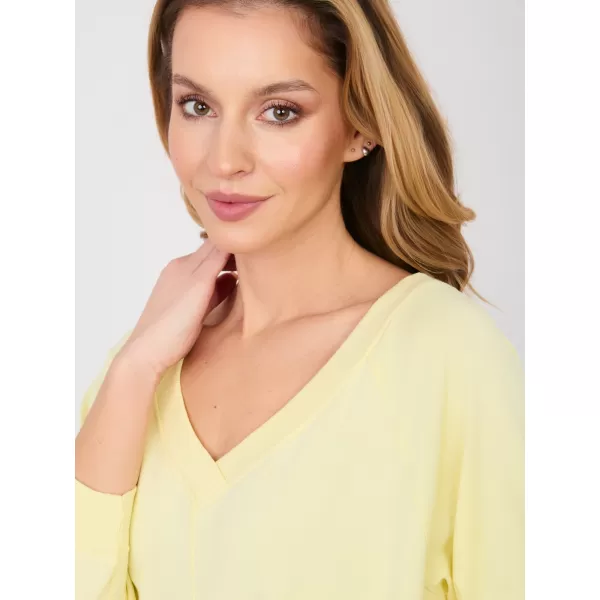  Obleka BASIC FEEL GOOD RV-SK-7203.35P SVETLO RUMENA 