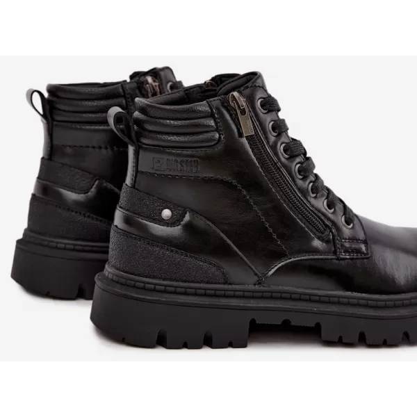  Moški gležnarji BIG STAR SHOES UU174242 ČRNA 