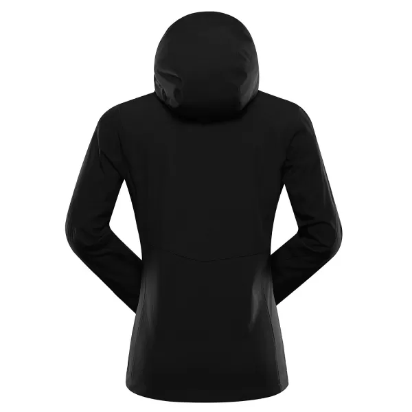  Ženska softshell jakna ALPINE PRO GEDERA ČRNA 