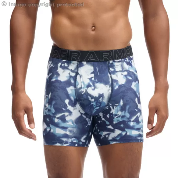  Moške boksarice UNDER ARMOUR UA PERFORMANCE TECH - SOLID 6 -3PK 1383879-408 MODRA 