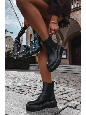 Ženski gležnjarji BIG STAR SHOES UU274334 ČRNA